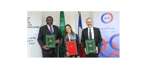 Africa CDC x AFD signature MoU public health 